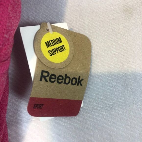 REEBOX Racerback Active Sport Tank Top Women’s Pink/Black Size XS. NWT.       SB - Picture 2 of 7